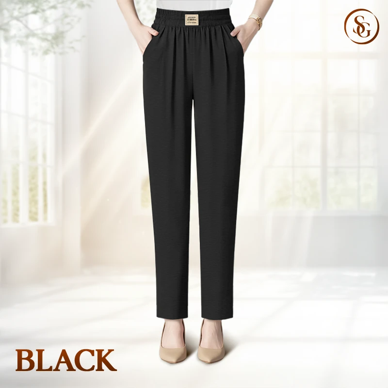 SoftGlamor - Women's Ultra Soft Perfect Drape Pull-On Pants