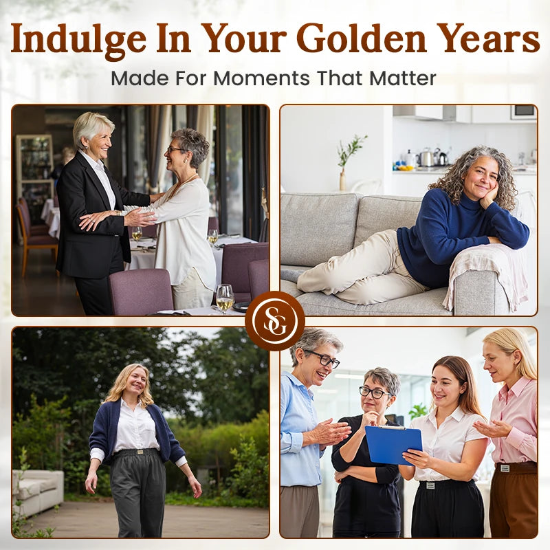 SoftGlamor - Women's Ultra Soft Perfect Drape Pull-On Pants