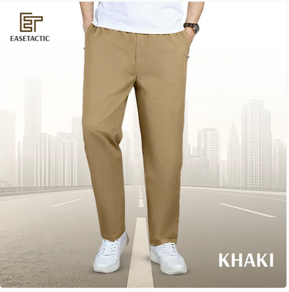 EaseTactic - Flex Fit Zipper-Pocket Durable Pants
