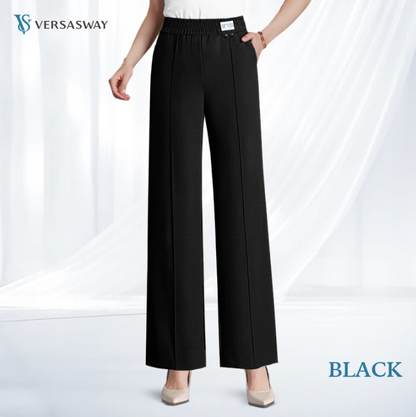 VersaSway - Ultra Smooth High Rise Elastic Waist Comfy Pants