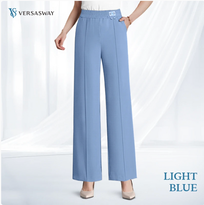 VersaSway - Ultra Smooth High Rise Elastic Waist Comfy Pants