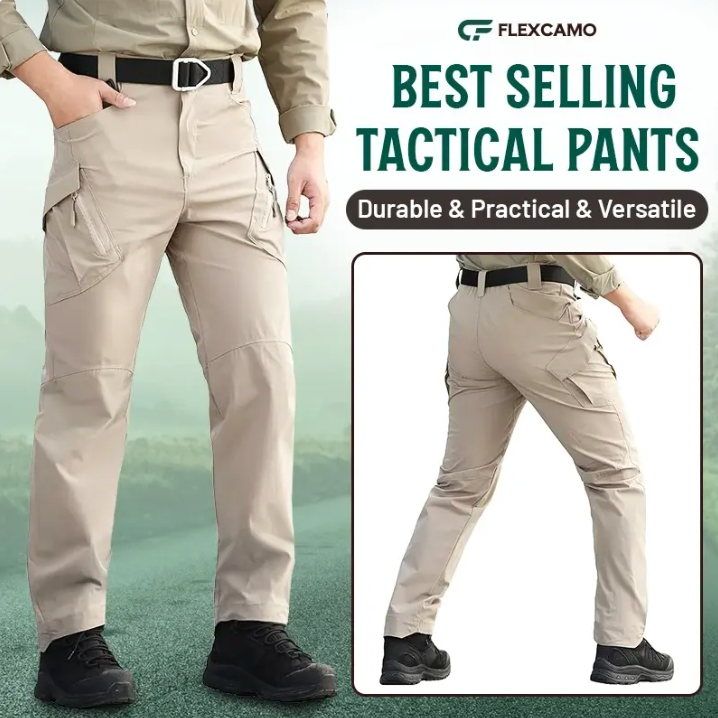 FlexCamo - Tactical Waterproof Pants
