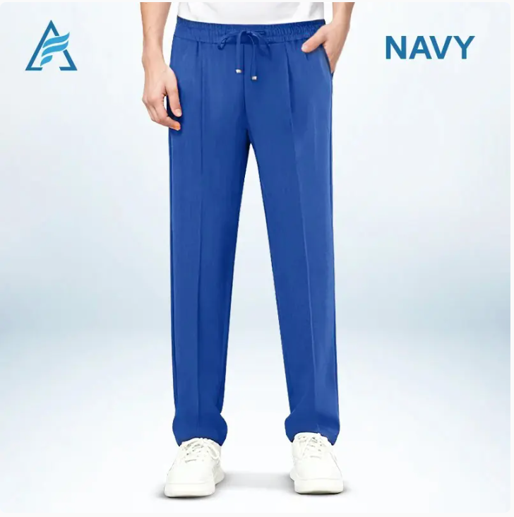 AirFlexion - Pull On Ice Silk Stretch Smart Casual Pants
