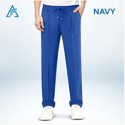 AirFlexion - Pull On Ice Silk Stretch Smart Casual Pants